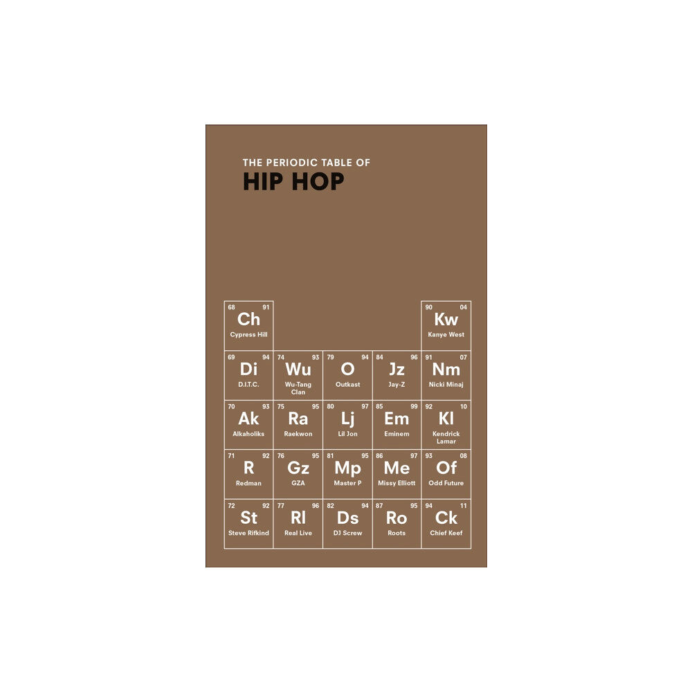 Ebury Publishing The Periodic Table of HIP HOP (häftad, eng)