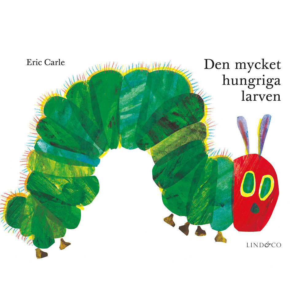 Lind & Co Den mycket hungriga larven (inbunden)