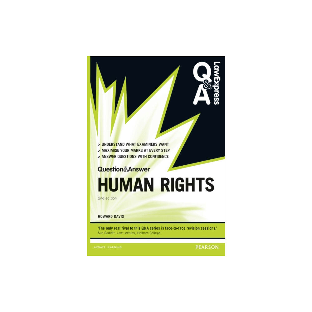 Pearson Education Limited Law Express Question and Answer: Human Rights (häftad, eng)