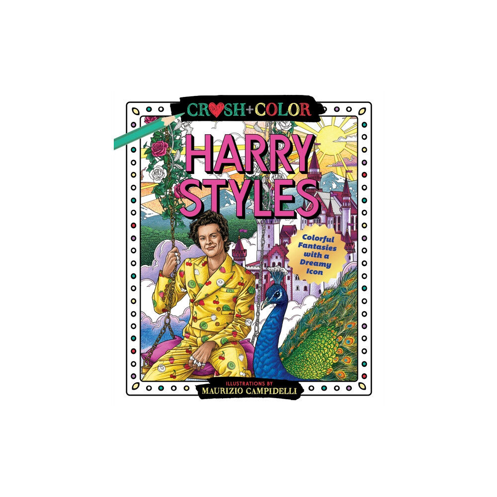 Castle Point Books Crush and Color: Harry Styles (häftad, eng)