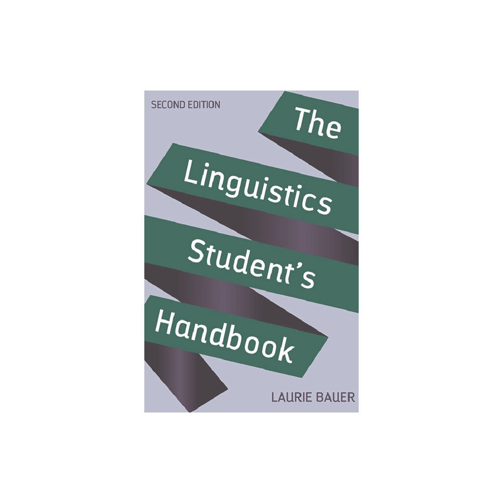 Edinburgh university press The Linguistics Student's Handbook (häftad, eng)