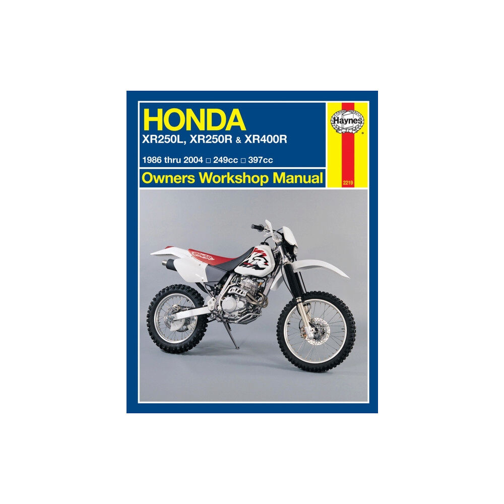 Haynes Manuals Inc Honda XR250L, XR250R & XR400R (86 - 04) (häftad, eng)