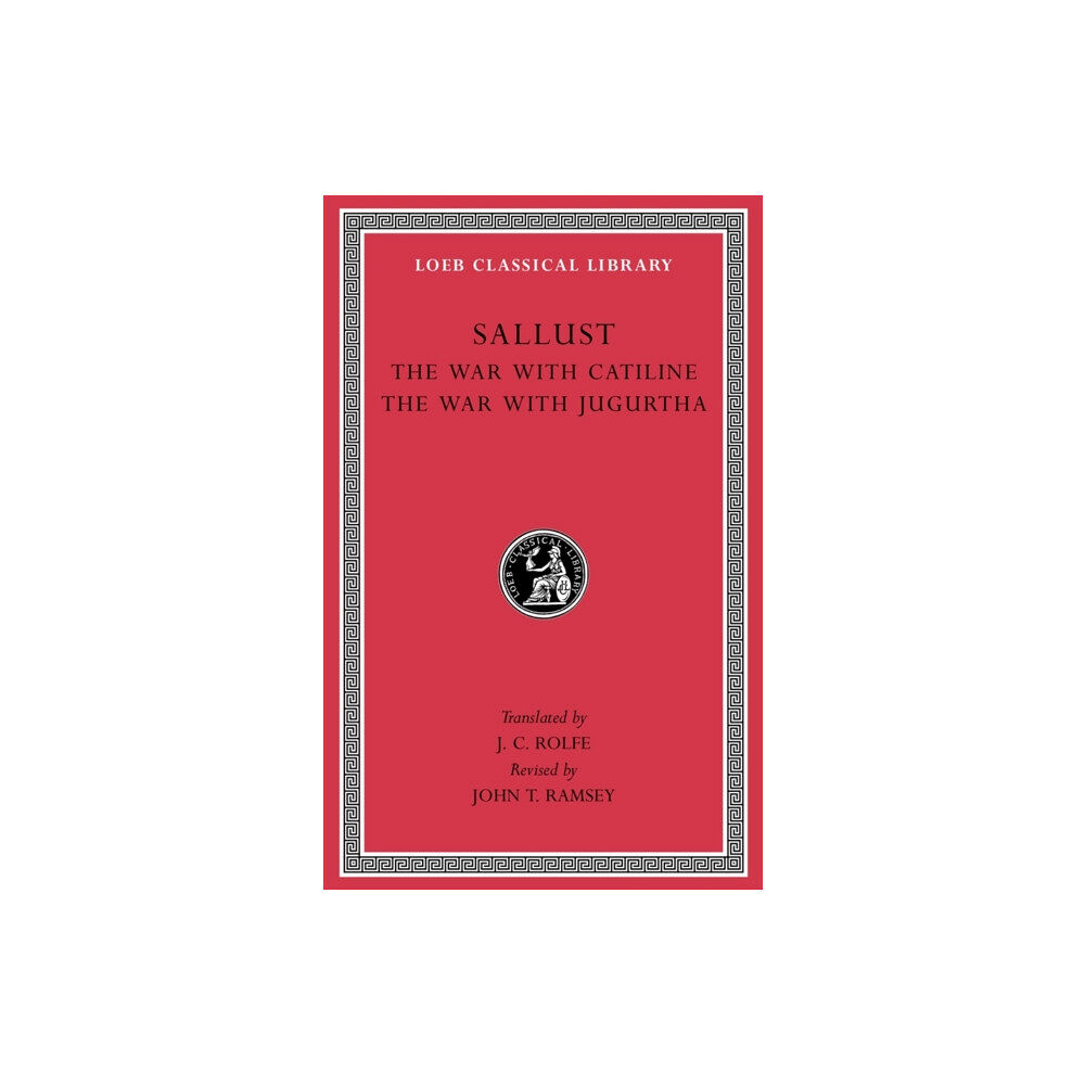 Harvard university press The War with Catiline. The War with Jugurtha (inbunden, eng)