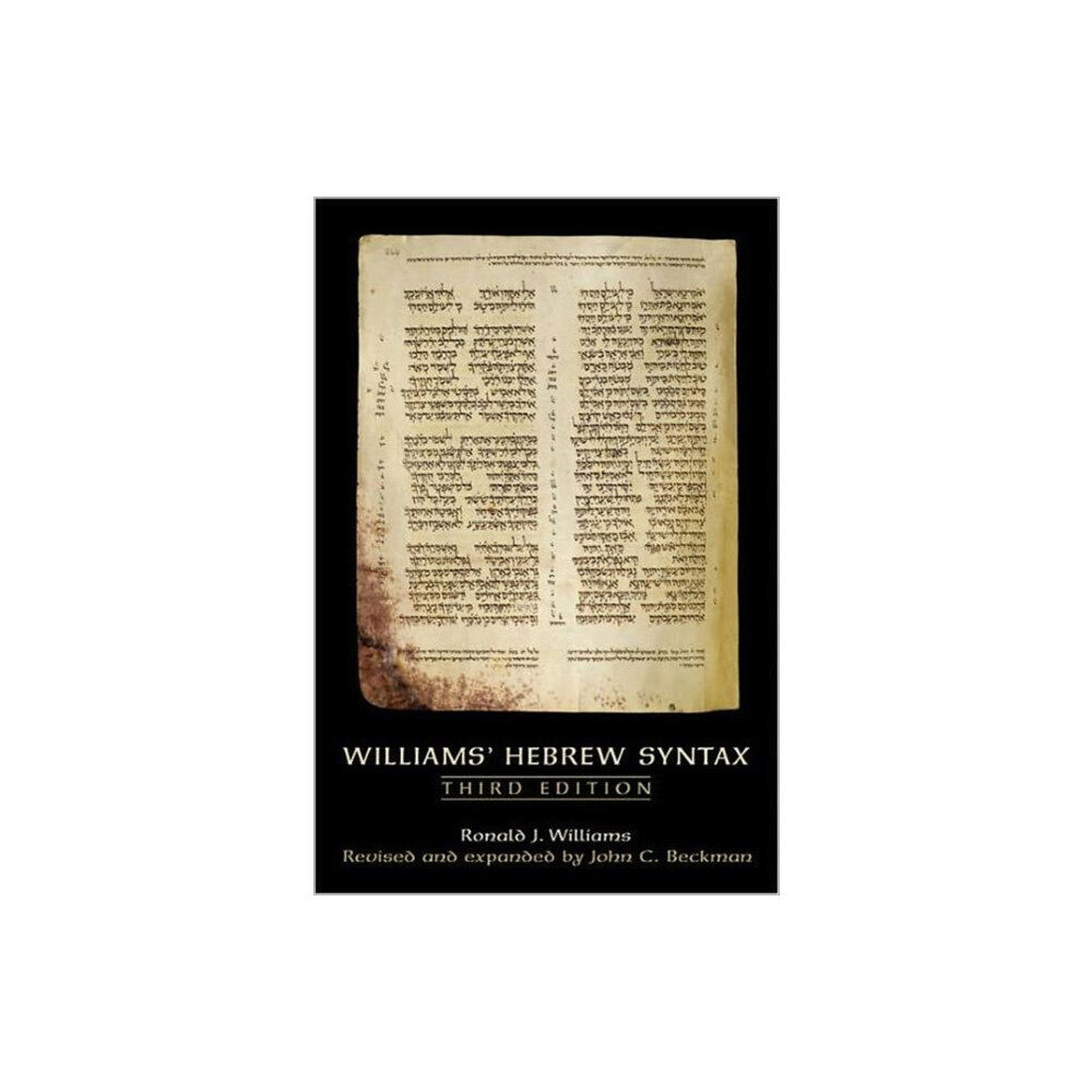 University of Toronto Press Williams' Hebrew Syntax, Third Edition (häftad, eng)