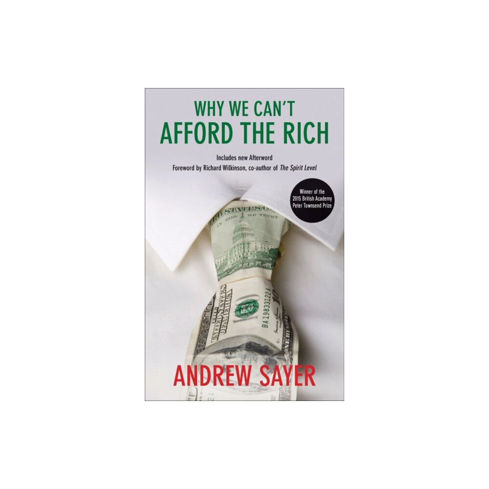 Policy Press Why We Can't Afford the Rich (häftad, eng)