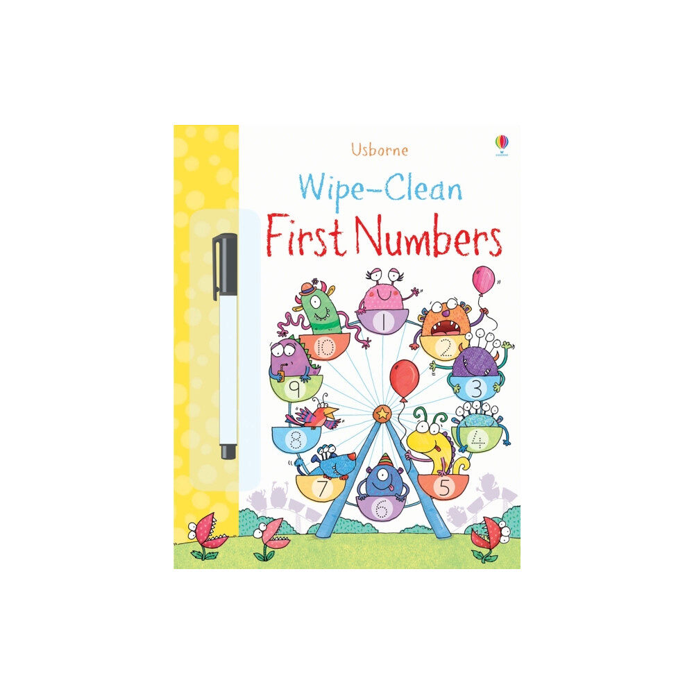 Usborne Publishing Ltd Wipe-clean First Numbers (häftad, eng)