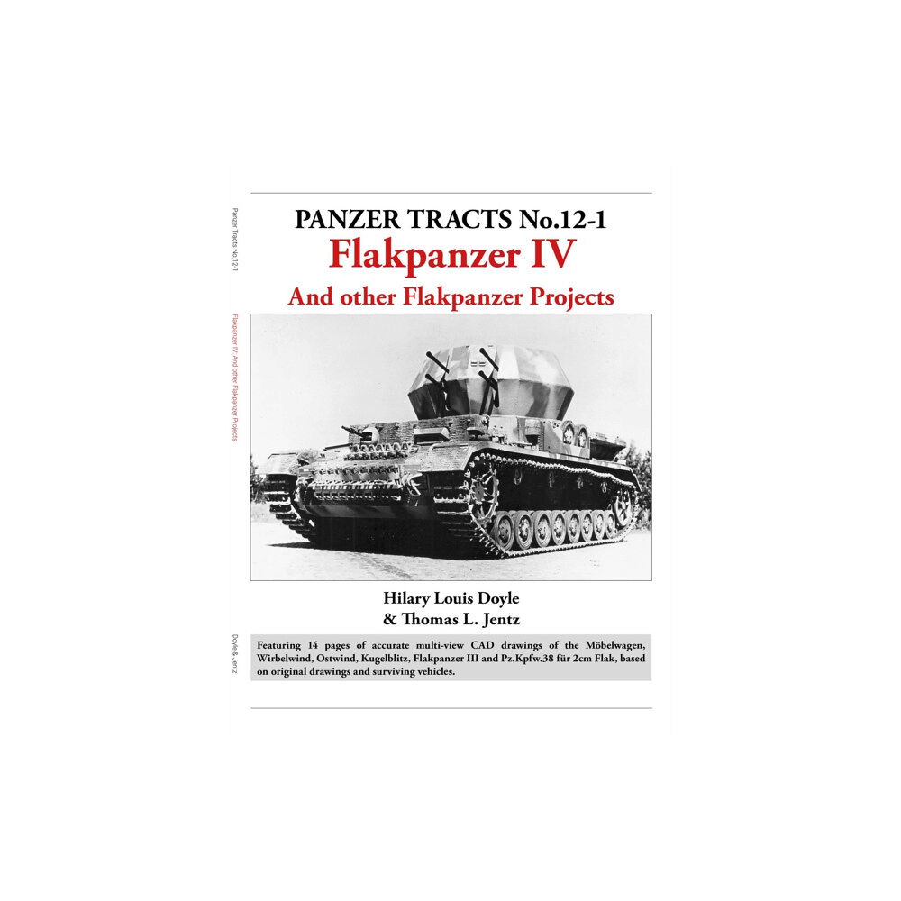 Panzerwrecks Limited Panzer Tracts No.12-1: Flakpanzer IV (häftad, eng)