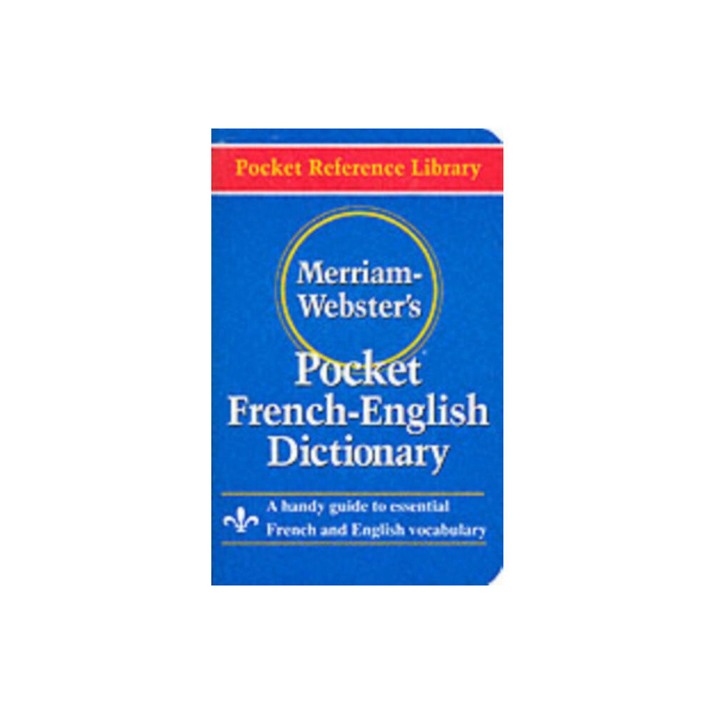 Merriam Webster,U.S. Merriam Webster Pocket French-English Dictionary (häftad, eng)