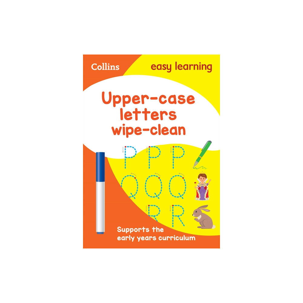 HarperCollins Publishers Upper Case Letters Age 3-5 Wipe Clean Activity Book (bok, eng)