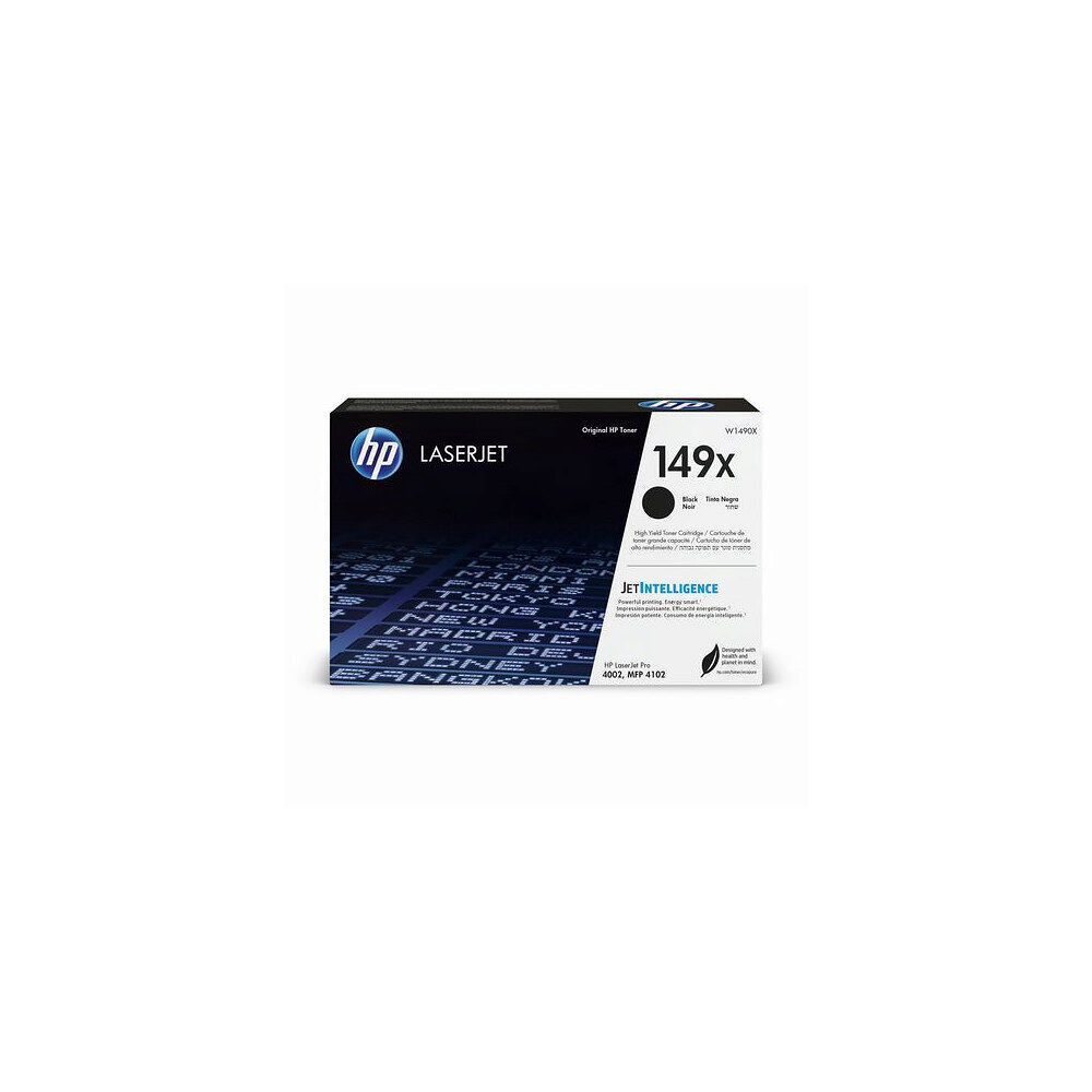 HP Toner HP W1490X 149X 9,5K Svart