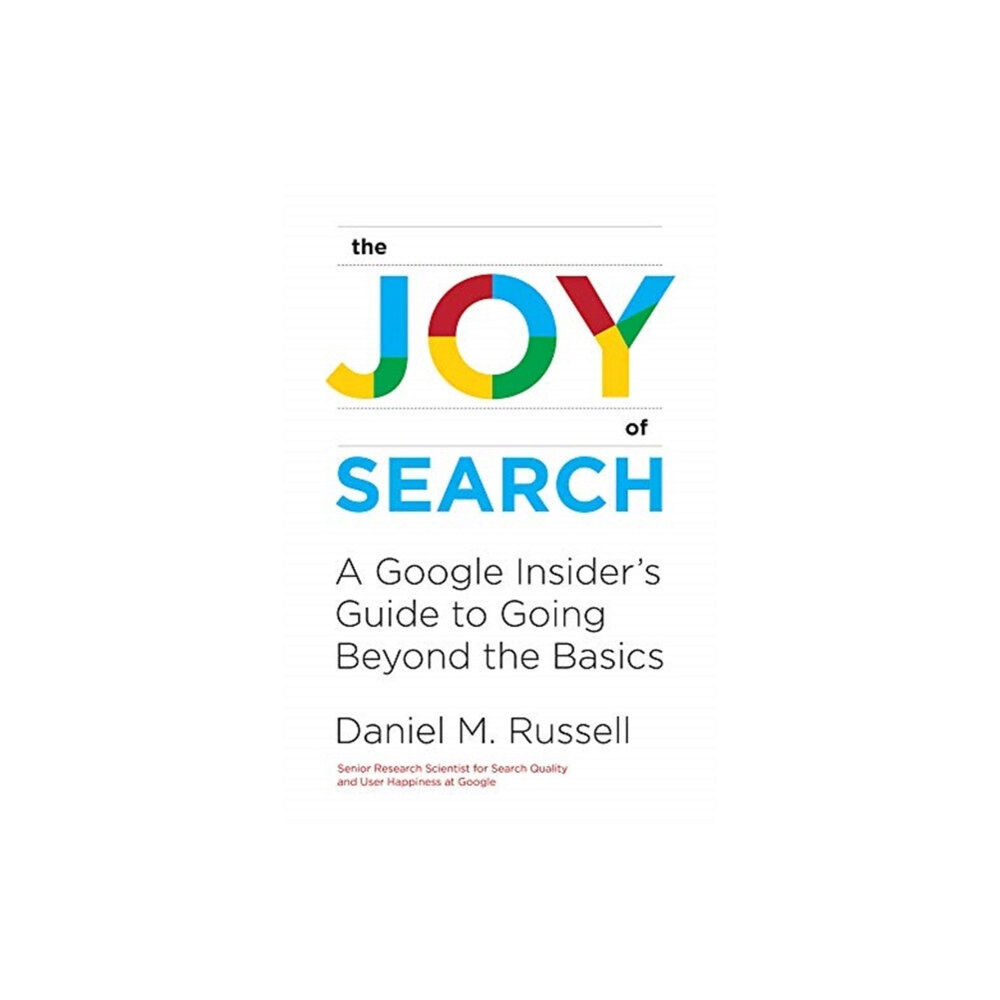 Mit press ltd The Joy of Search (inbunden, eng)