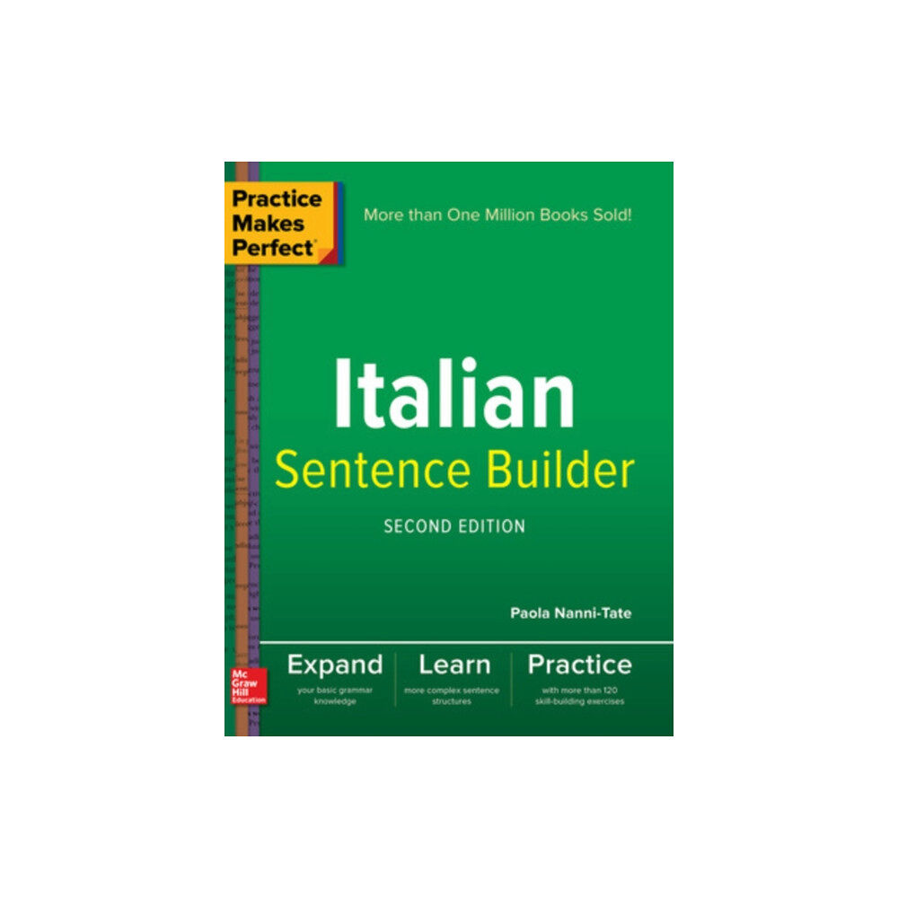 McGraw-Hill Education Practice Makes Perfect Italian Sentence Builder (häftad, eng)