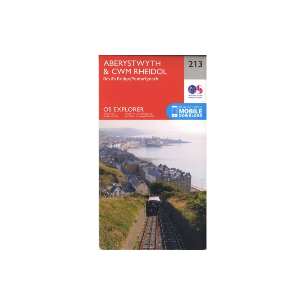 Ordnance Survey Aberystwyth and Cwm Rheidol