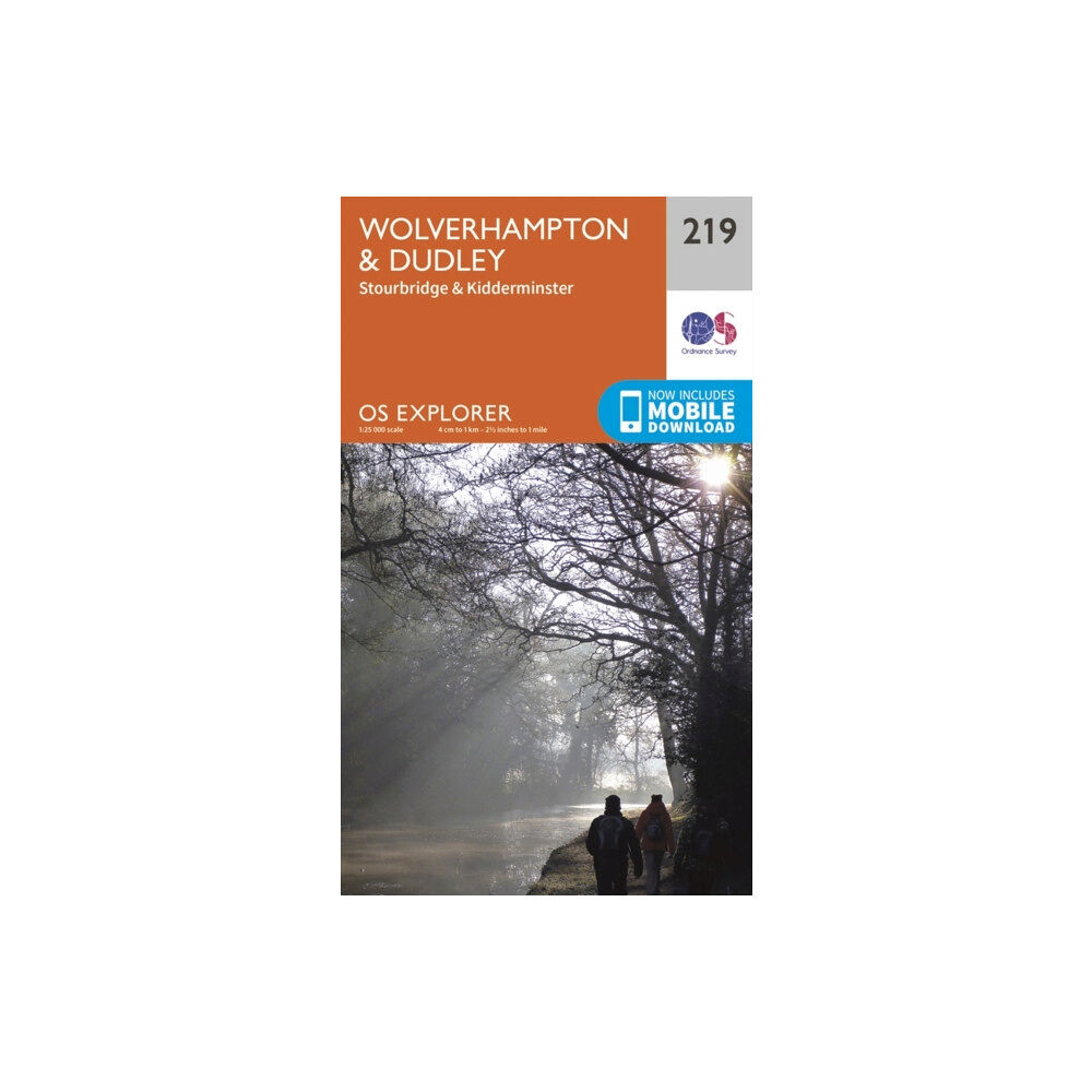 Ordnance Survey Wolverhampton and Dudley, Stourbridge and Kidderminster