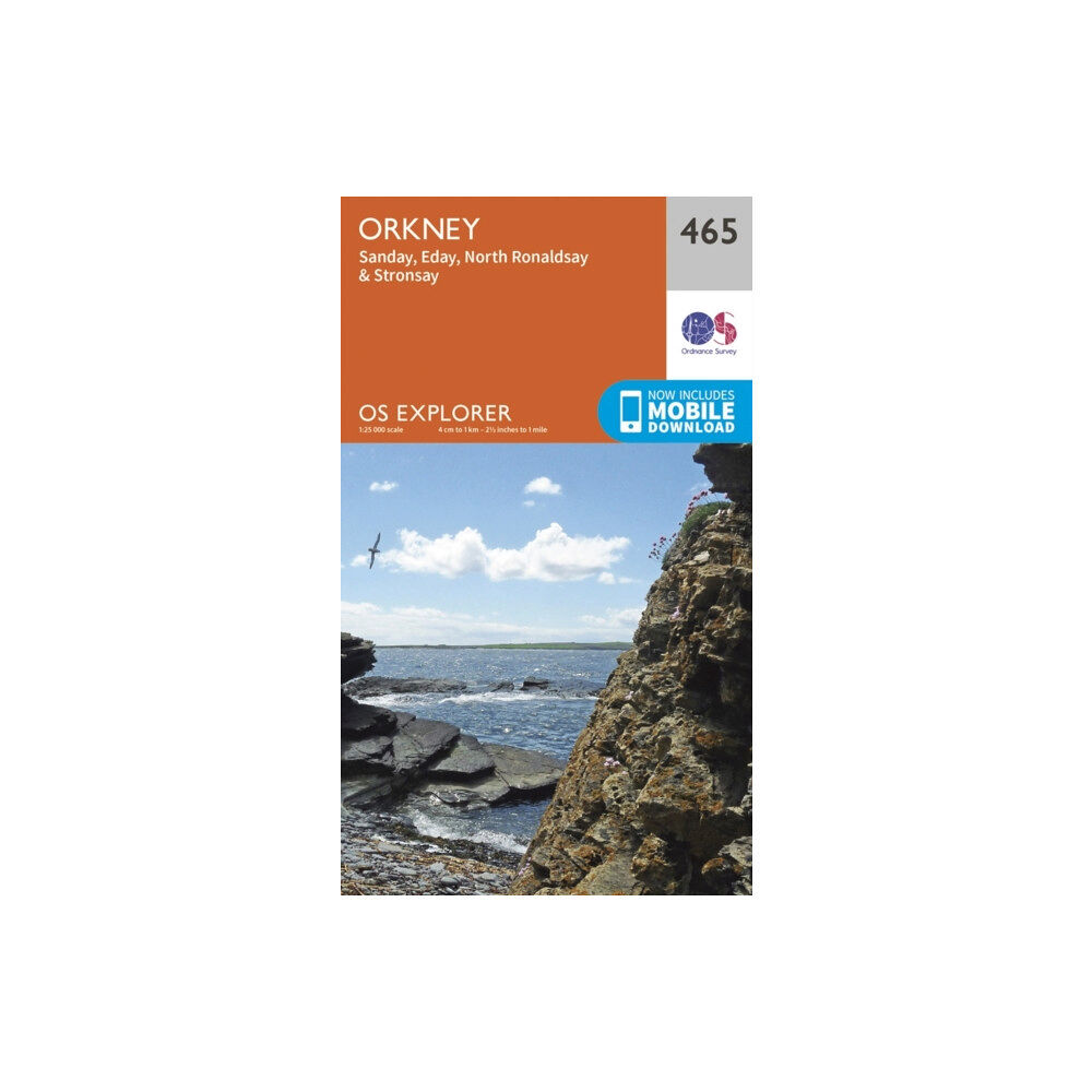 Ordnance Survey Orkney - Sanday, Eday, North Ronaldsay and Stronsay