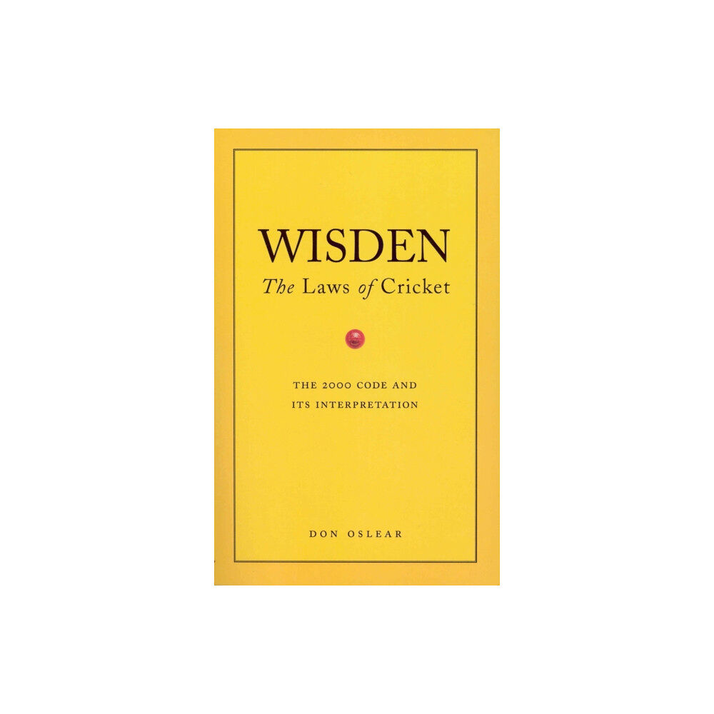 Ebury Publishing Wisden's The Laws Of Cricket (häftad, eng)