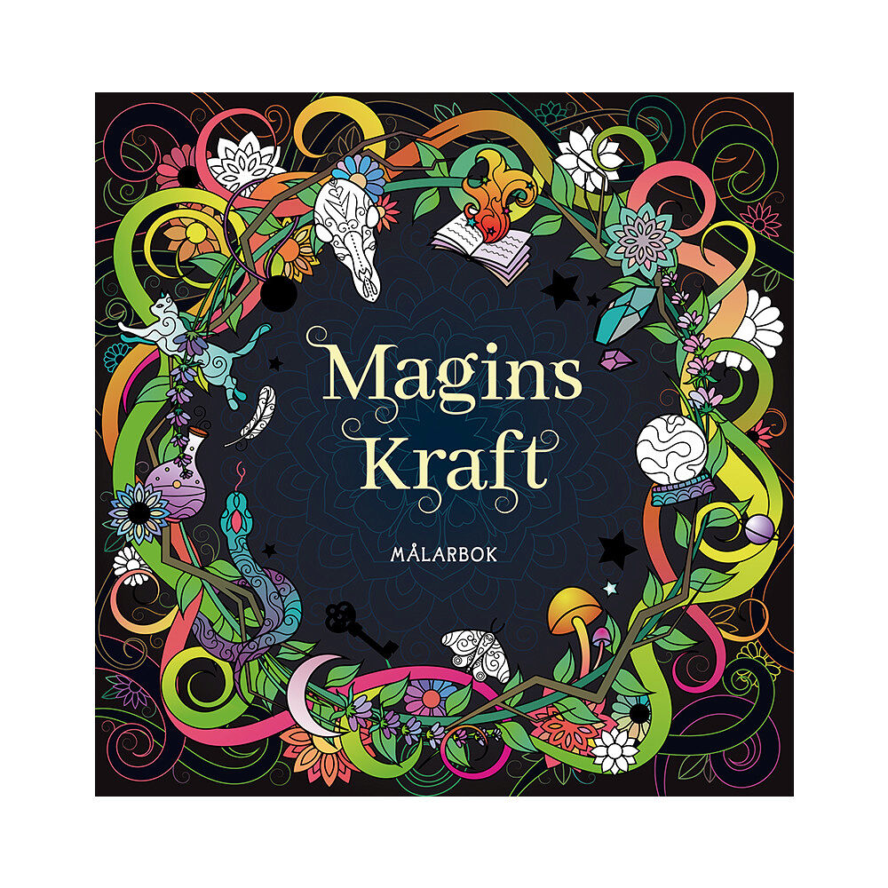 Tukan Förlag Magins kraft : målarbok (häftad)