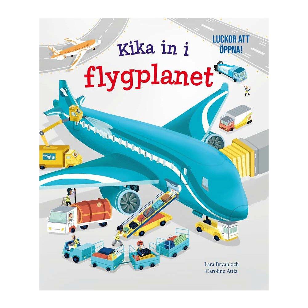 Lara Bryan Kika in i flygplanet (bok, board book)