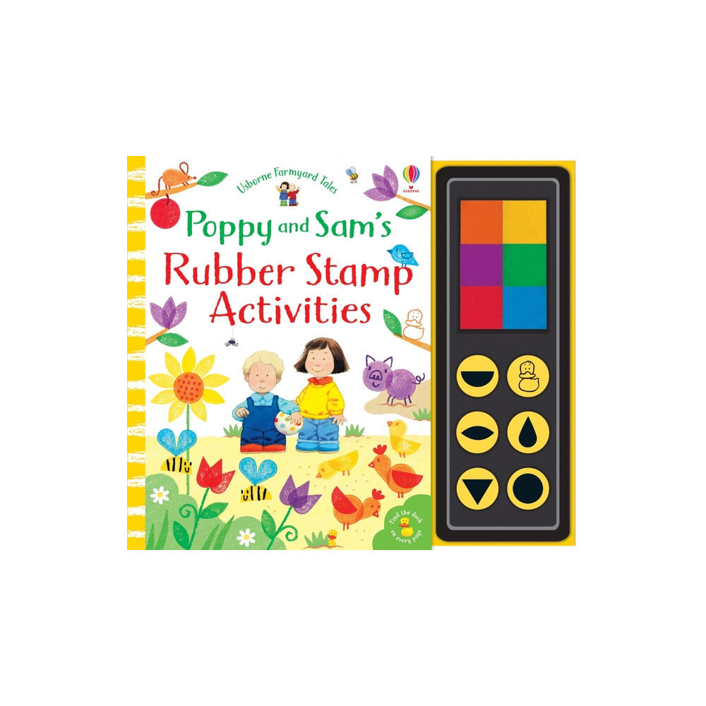 Usborne Publishing Ltd Poppy and Sam's Rubber Stamp Activities (bok, spiral, eng)