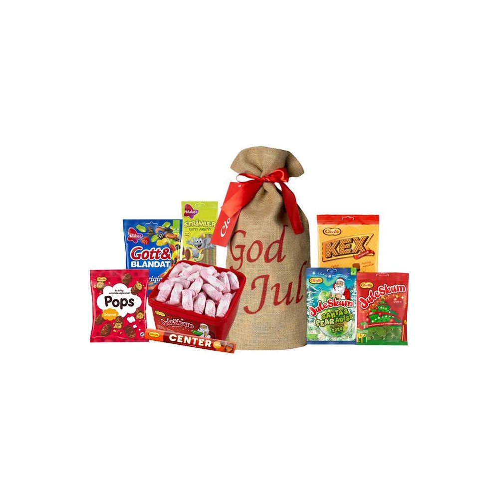 CLOETTA Godis Julesäck CLOETTA 1,838kg