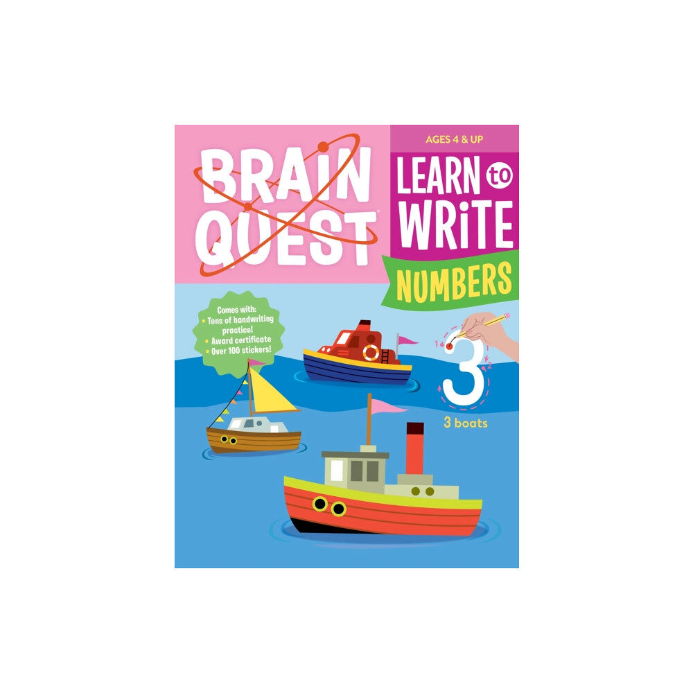 Workman Publishing Brain Quest Learn to Write: Numbers (häftad, eng)