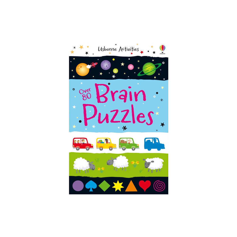 Usborne Publishing Ltd Over 80 Brain Puzzles (häftad, eng)