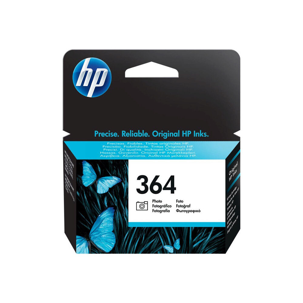 Hewlett-Packard HP 364 - foto-svart - original - bläckpatron (foto)