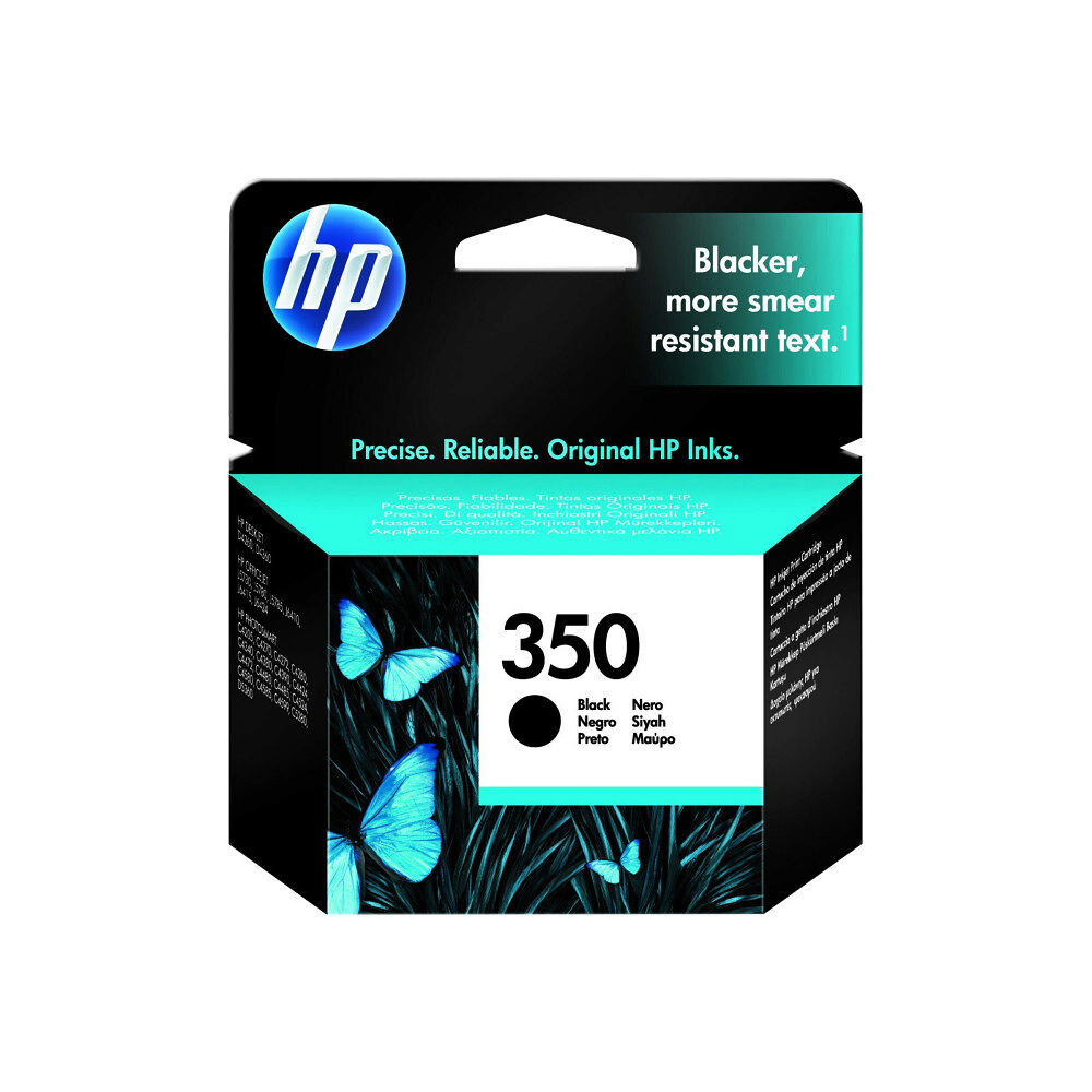 Hewlett-Packard HP 350 - svart - original - bläckpatron