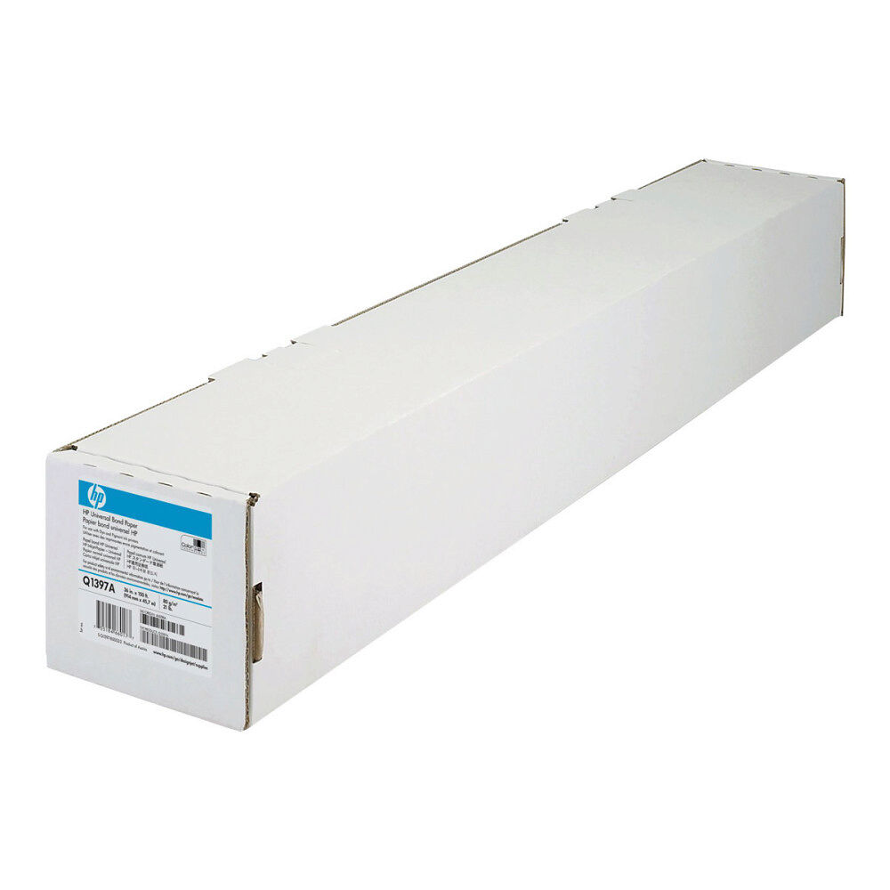 Hewlett-Packard HP - bond paper - Rulle (91,4 cm x 45,7 m) - 80 g/m²