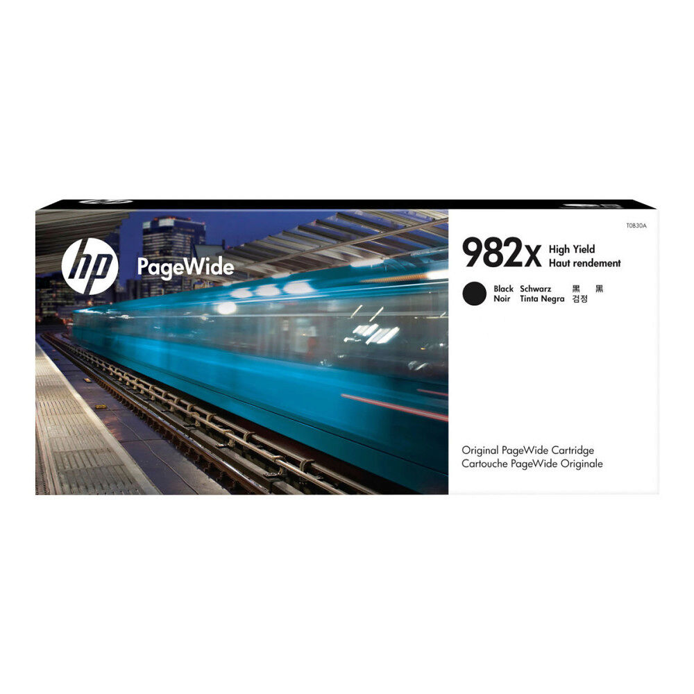 Hewlett-Packard HP 982X - Lång livslängd - svart - original - PageWide - bläckpatron