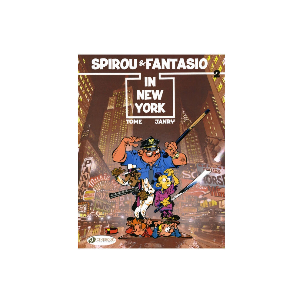 Cinebook Ltd Spirou & Fantasio 2 - Spirou & Fantasio in New York (häftad, eng)