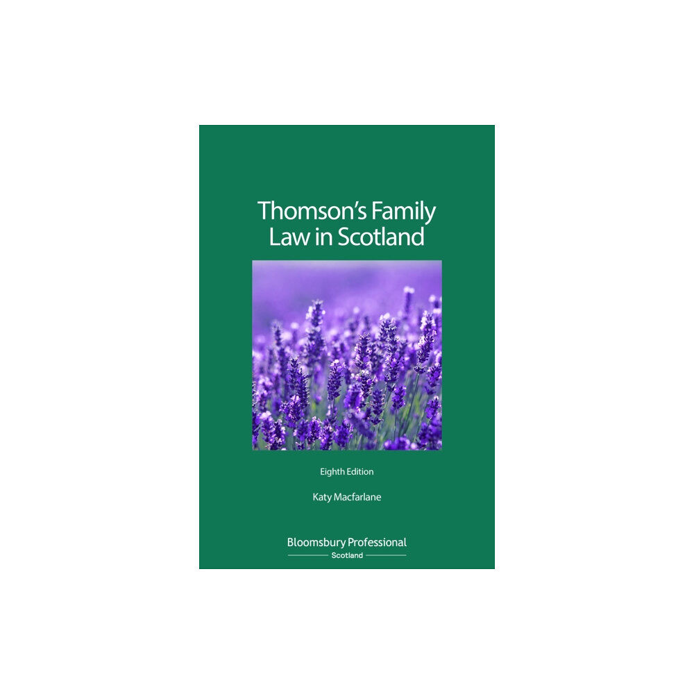 Bloomsbury Publishing PLC Thomson's Family Law in Scotland (häftad, eng)