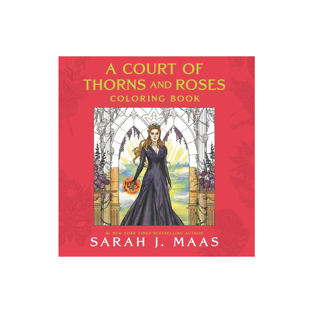 Bloomsbury Publishing PLC A Court of Thorns and Roses Coloring Book (häftad, eng)
