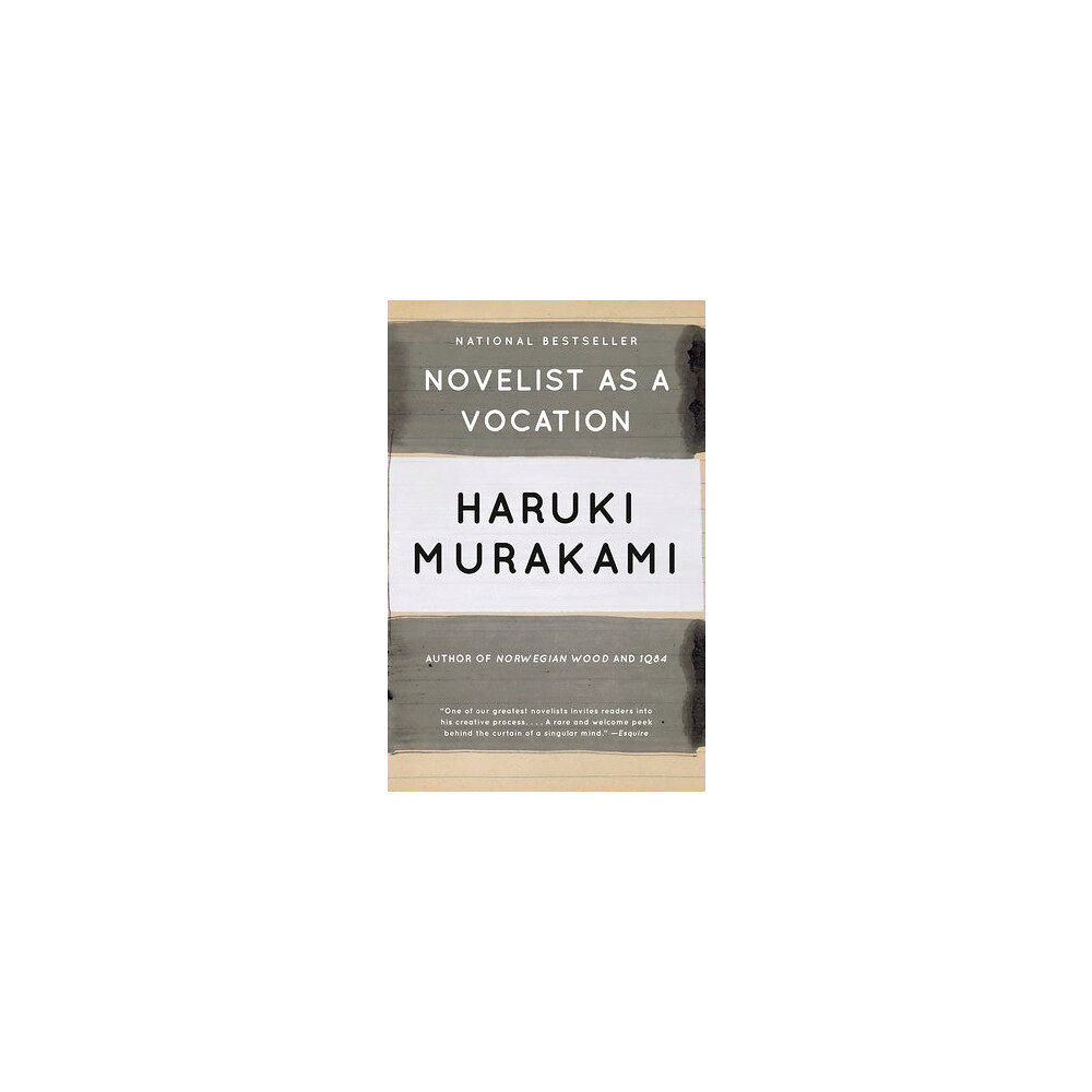 Haruki Murakami Novelist as a Vocation (pocket, eng)