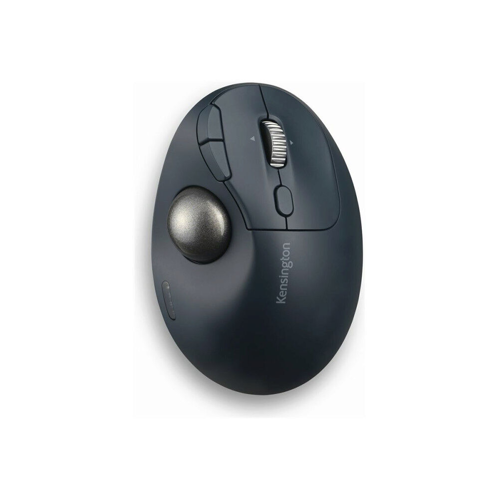 Kensington Computer Products Group Kensington Pro Fit Ergo TB550 Trackball EQ - styrkula - 2.4 GHz, Bluetooth - blågrå, svart