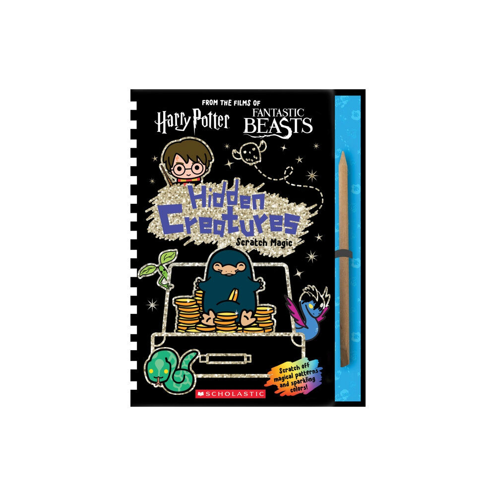 Scholastic US Wizarding World: Hidden Creatures Scratch Magic (inbunden, eng)