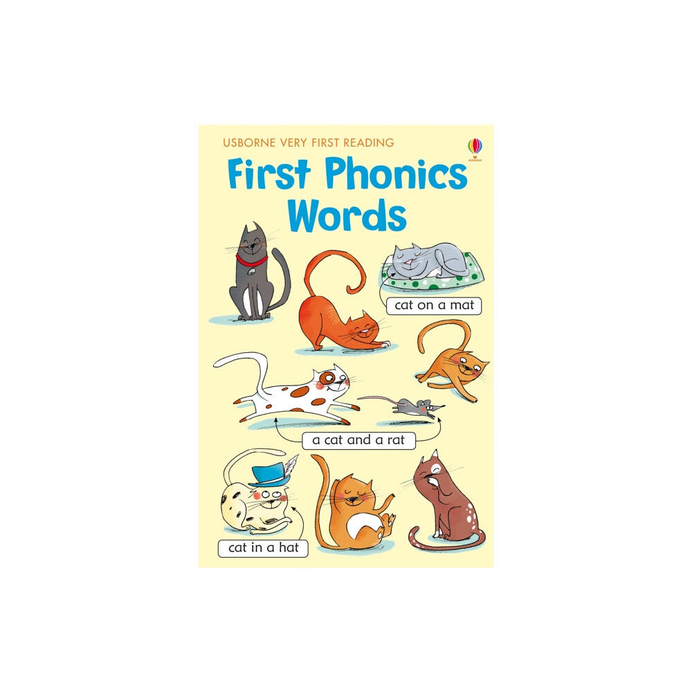 Usborne Publishing Ltd First Phonics Words (inbunden, eng)