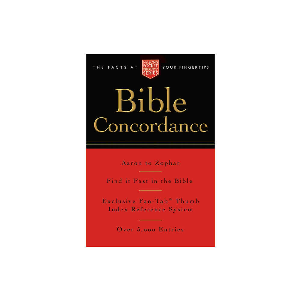 Thomas nelson publishers Pocket Bible Concordance (häftad, eng)