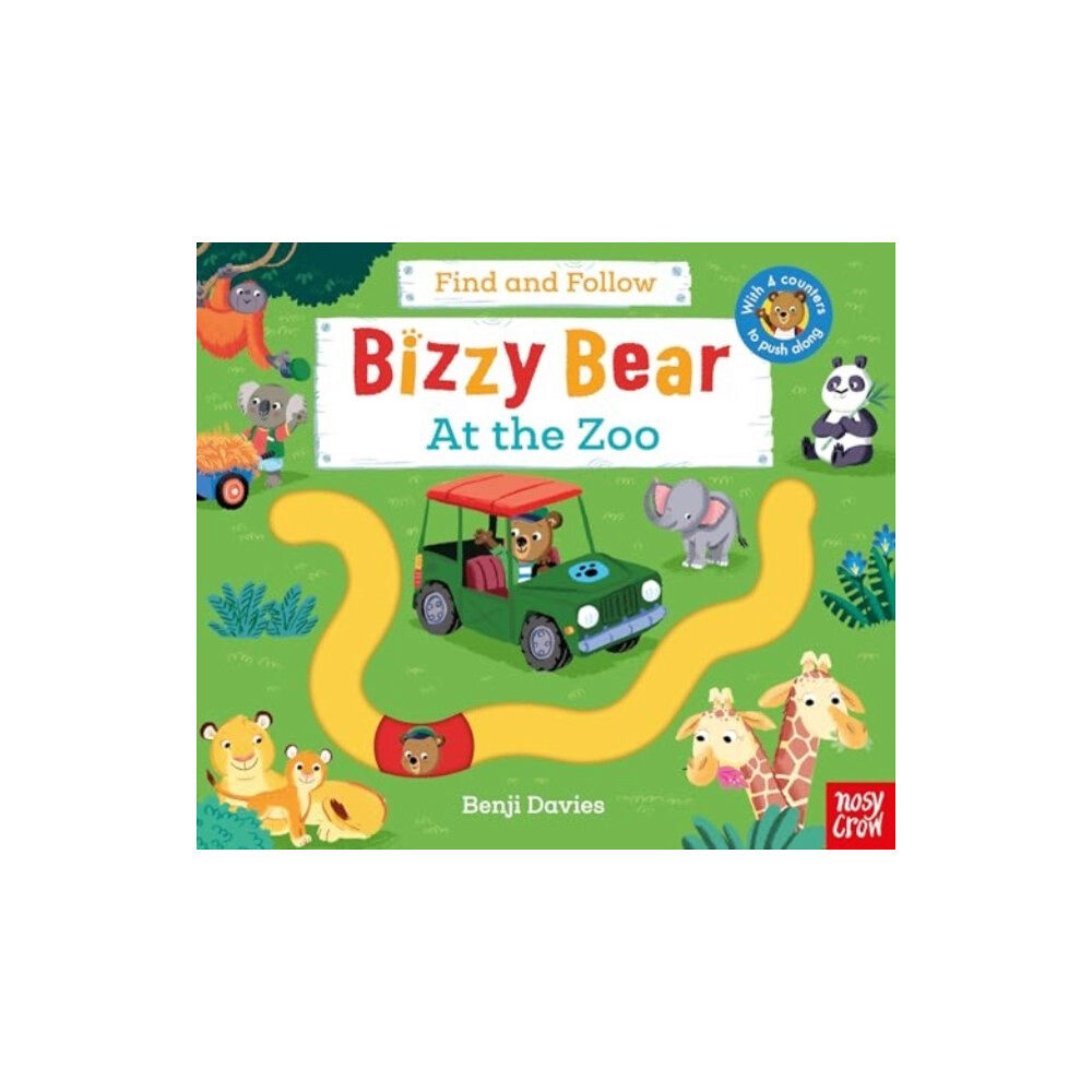 Nosy Crow Ltd Bizzy Bear: Find and Follow At the Zoo (bok, board book, eng)