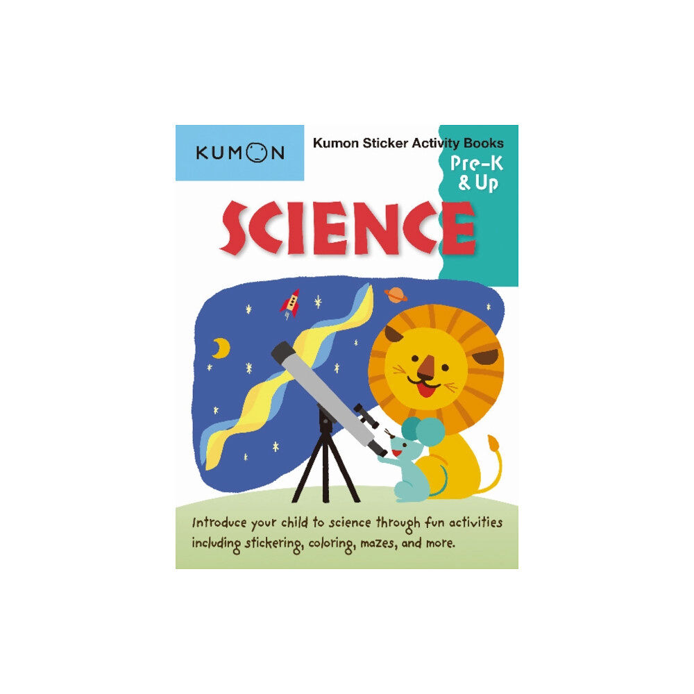 Kumon Publishing North America, Inc Science Pre K & Up: Sticker Activity Book (häftad, eng)