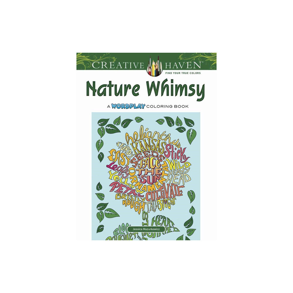 Dover publications inc. Creative Haven Nature Whimsy Coloring Book (häftad, eng)