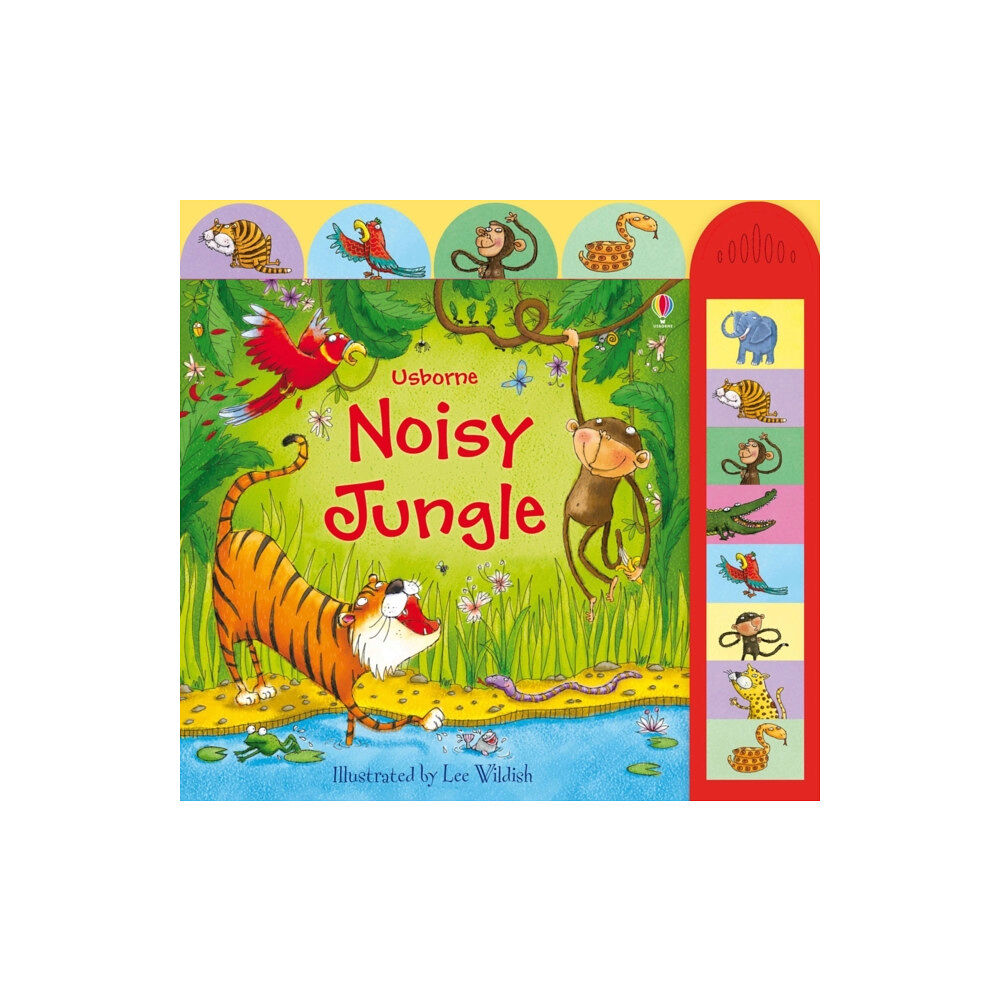 Usborne Publishing Ltd Noisy Jungle (bok, board book, eng)