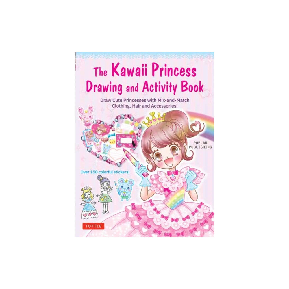 Tuttle Publishing The Kawaii Princess Drawing and Activity Book (häftad, eng)