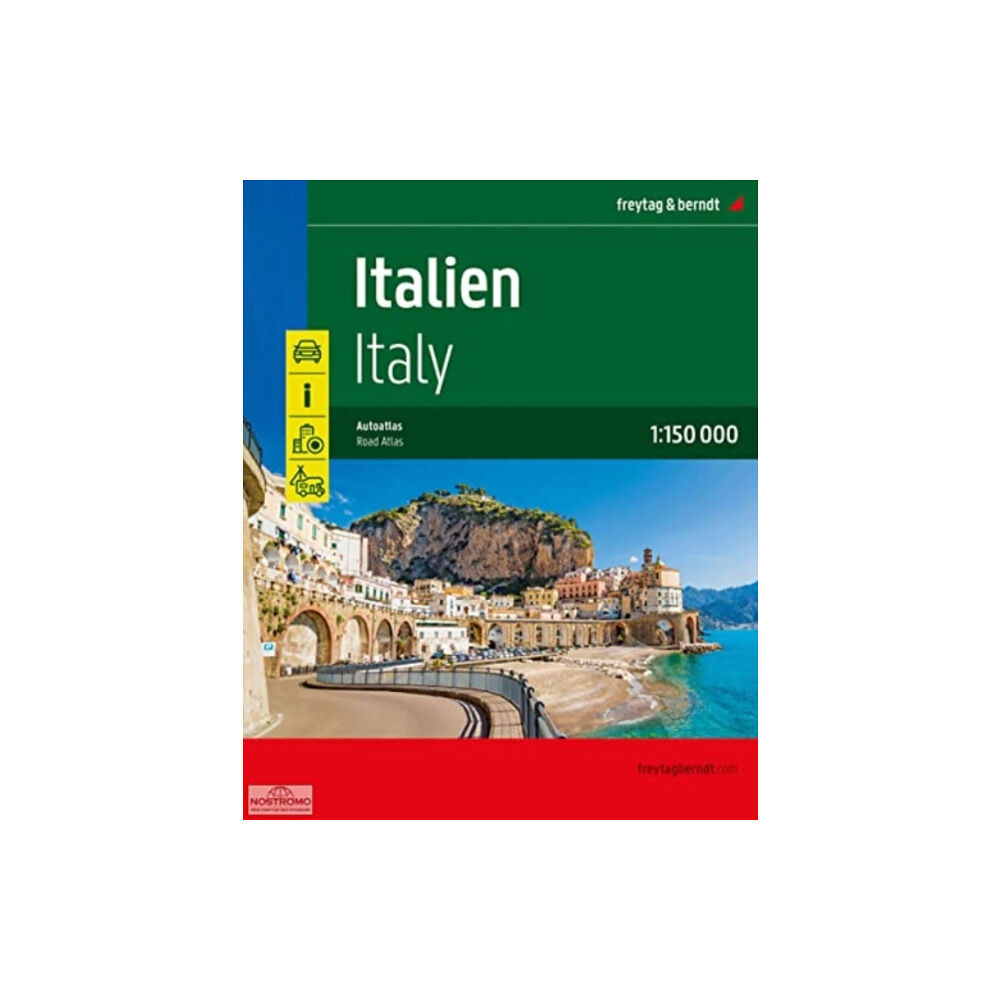 Freytag-Berndt Italy Road Atlas (1:150,000) (bok, spiral, eng)