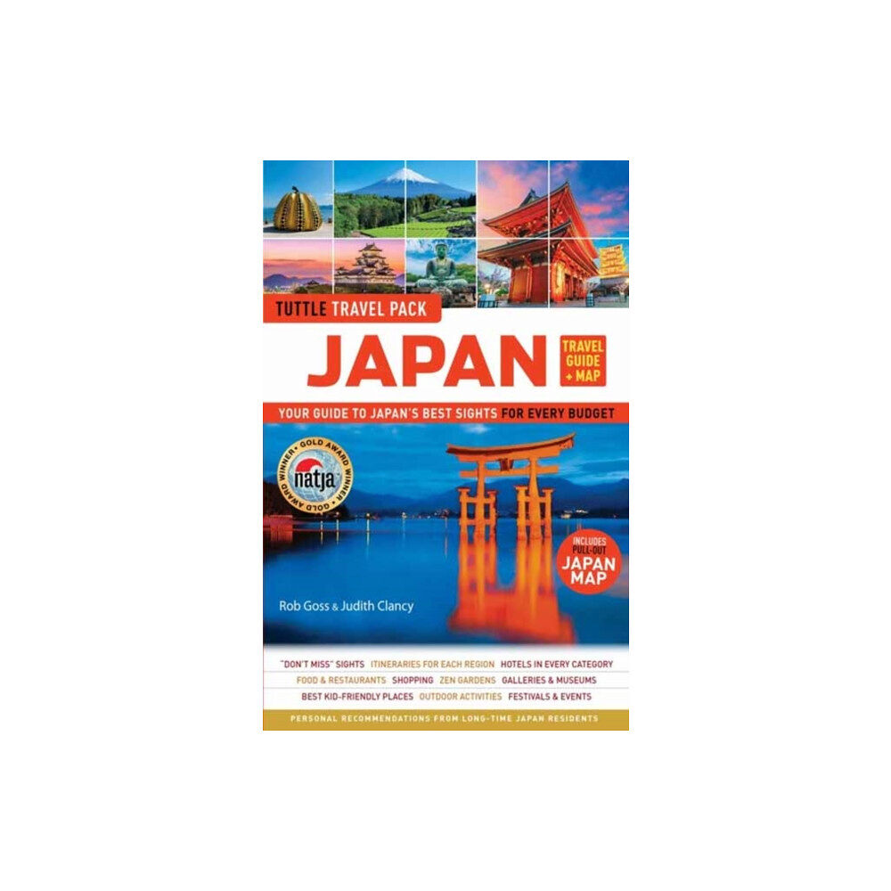 Tuttle Publishing Japan Travel Guide + Map: Tuttle Travel Pack (häftad, eng)