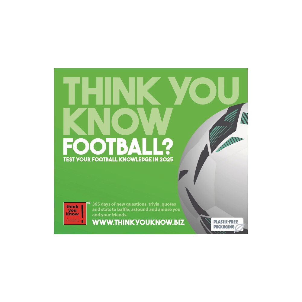 Think You Know Think You Know Football Box Calendar 2025 (häftad, eng)