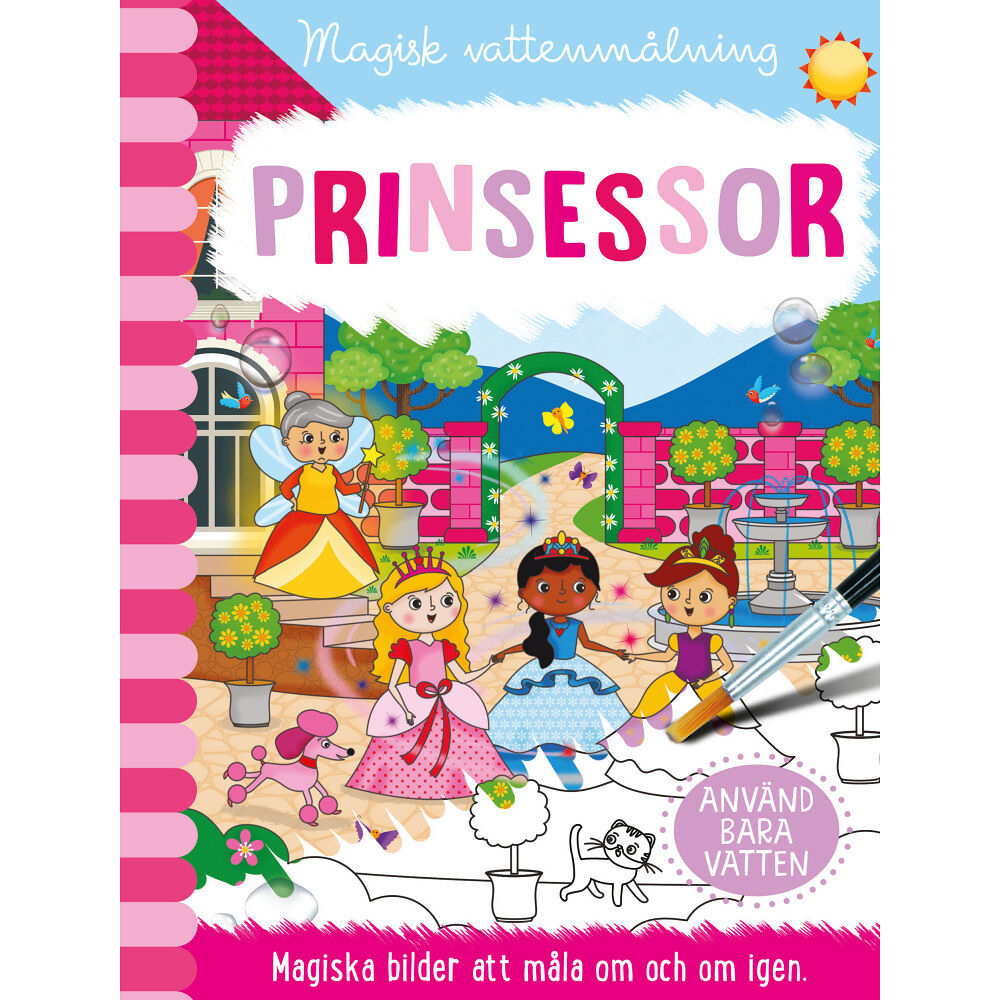 Barthelson Förlag Magisk vattenmålning. Prinsessor (bok, board book)