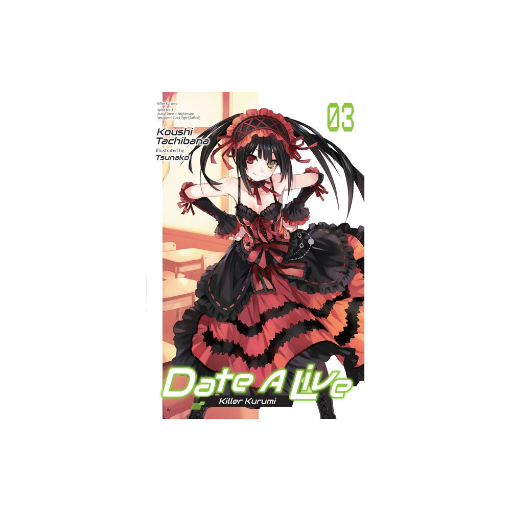 Little, Brown & Company Date A Live, Vol. 3 (light novel) (häftad, eng)