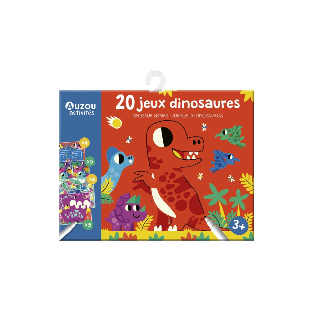 Auzou Toys 20 Dinosaur Games