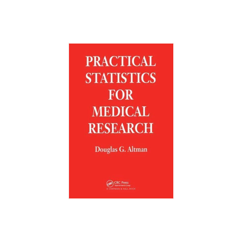 Taylor & francis ltd Practical Statistics for Medical Research (häftad, eng)